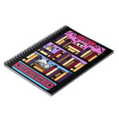 De Gezellige Lezer Boekenplank Tarot Notitieboek (Linkerzijde)