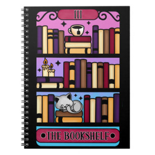 De Gezellige Lezer Boekenplank Tarot Notitieboek