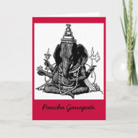 De gezette Tekening van de Lijn Ganesh