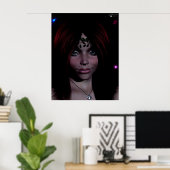 De gezichten van de godin - de Meiden Poster (Thuiskantoor)