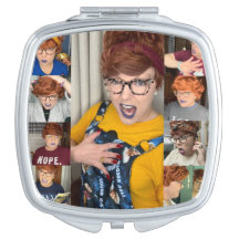 De gezichten van Pammy Compact Mirror