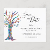 De Gezinshereniging bewaart de Datum Flyer (Voorkant)