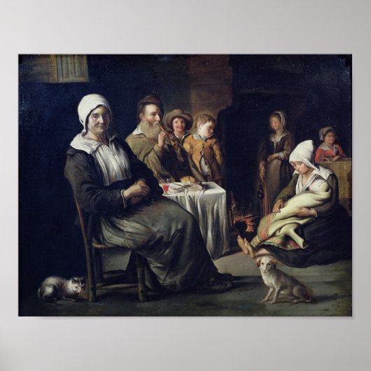 De gezinsmaaltijden poster (Voorkant)