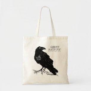 De Ghost in mijn machine "Raven"-Canvas tas
