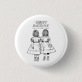 De Ghost in mijn machine "Twins"-Button Ronde Button 3,2 Cm