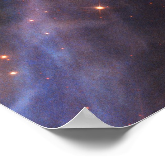 De Ghost Nebula - Hubble Space Telescope Afbeeldin Poster (Hoek)