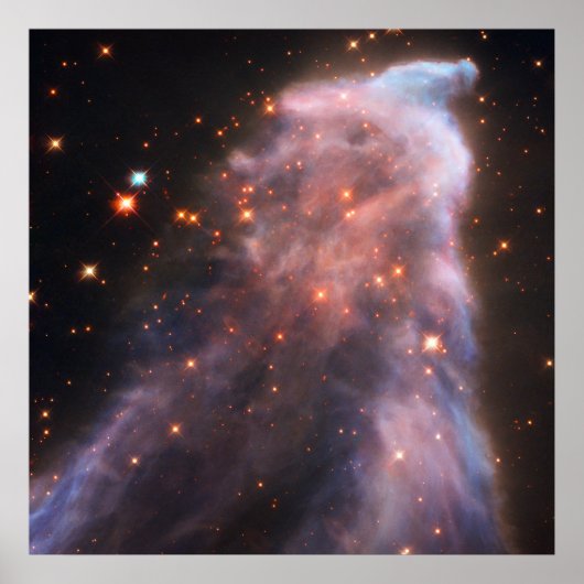 De Ghost Nebula - Hubble Space Telescope Afbeeldin Poster (Voorkant)