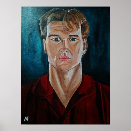 De Ghost Painting van Alfred Fox Poster (Voorkant)