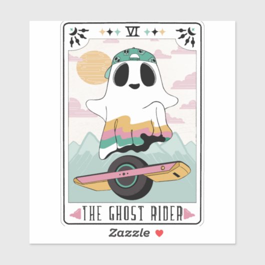 De Ghost Rider Sticker (Vel)