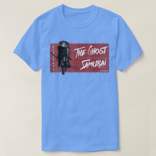 De Ghost Samurai Japanse Bushido Warrior-code ( T-shirt (Design voorkant)