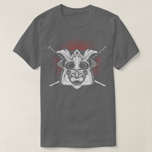 De Ghost Samurai Warrior Anime Manga Bushido (3) T-shirt (Design voorkant)