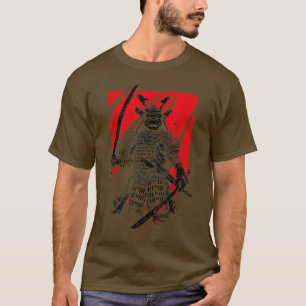 De Ghost Samurai Warrior Anime Manga Bushido (4) T-shirt