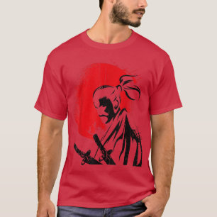 De Ghost Samurai Warrior Anime Manga Bushido (4) T-shirt