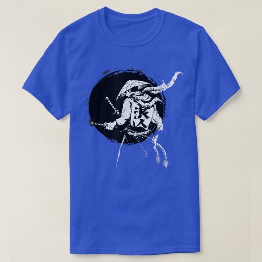 De Ghost Samurai Warrior Anime Manga Bushido (6) T-shirt (Design voorkant)