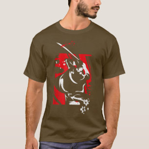 De Ghost Samurai Warrior Anime Manga Bushido (7) T-shirt