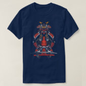De Ghost Samurai Warrior Anime Manga Bushido (8) T-shirt (Design voorkant)