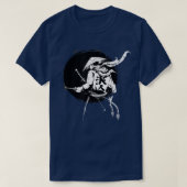 De Ghost Samurai Warrior Anime Manga Bushido T-shirt (Design voorkant)