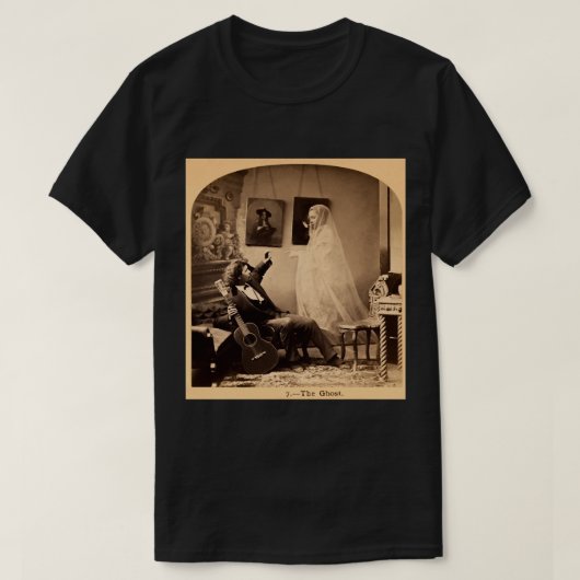 De Ghost - Stereoscoop Foto T-shirt (Design voorkant)