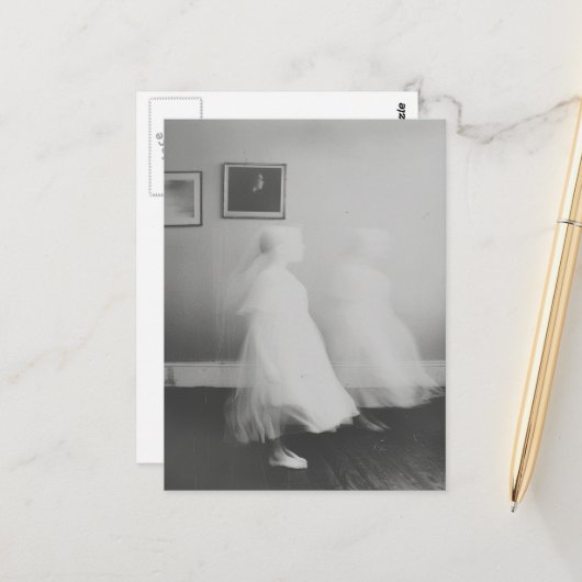 De Ghost Twins in de gang Briefkaart (Voorkant / Achterkant in situ)