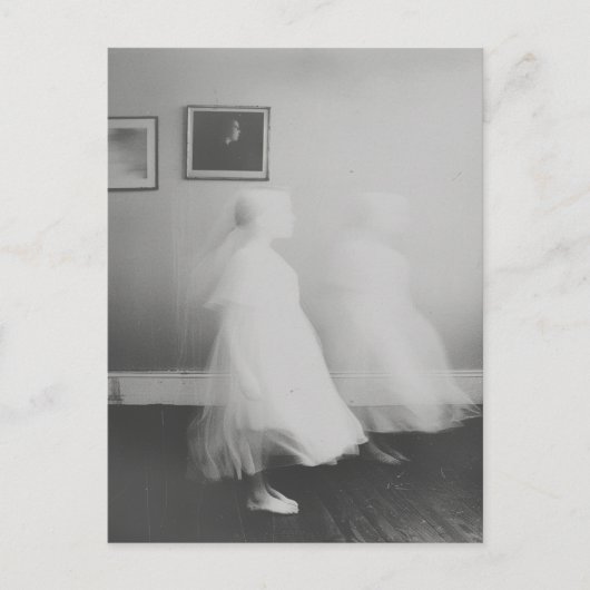 De Ghost Twins in de gang Briefkaart (Voorkant)