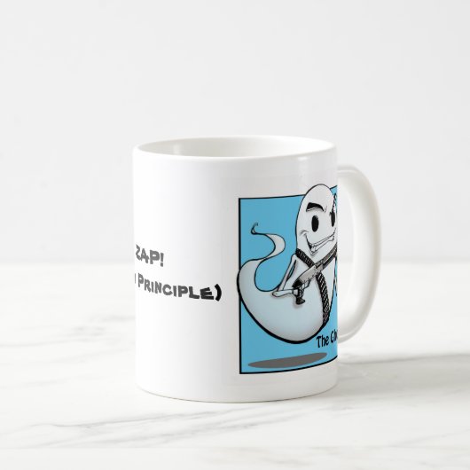 De Ghost ZAP-Mok Koffiemok (Voorkant rechts)