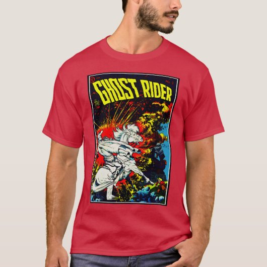 De Ghostrider T-Shirt uit 1940 (Voorkant)