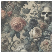 De Ghoul's Gambit - Gothic Statement Tegel Stof (Close Up)