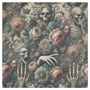 De Ghoul's Gambit - Gothic Statement Tegel Stof