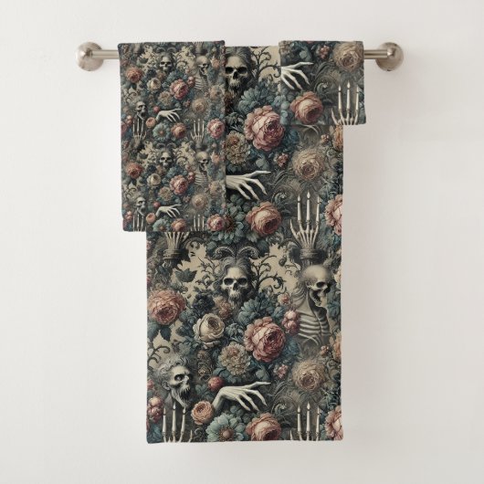 De Ghoul's Gambit - Gotisch Victoriaans Bad Handdoek (Insitu)