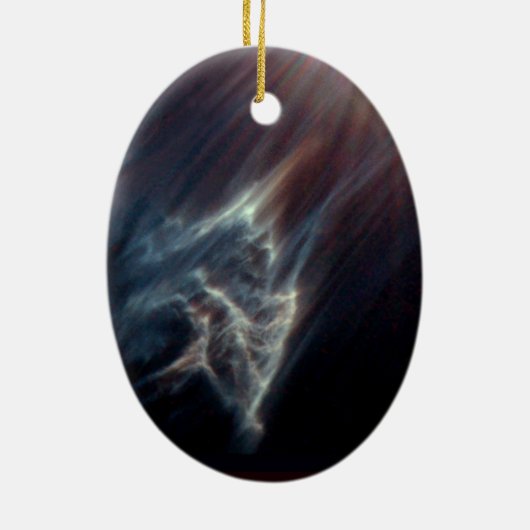 De Ghovormende Pliades Keramisch Ornament (Achterkant)