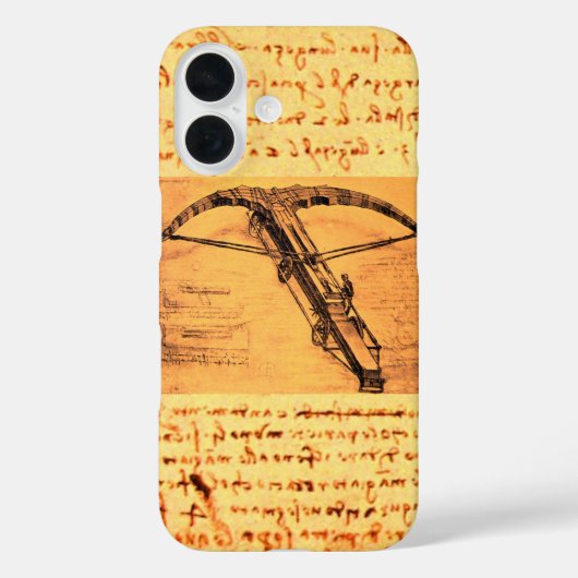DE GIANT CROSSBOW Leonardo da Vinci Drawing Case-Mate iPhone Case (Achterkant)