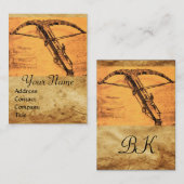 DE GIANT CROSSBOW MONOGRAM VISITEKAARTJE (Voorkant / Achterkant)