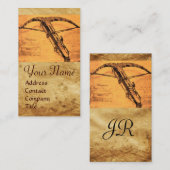 DE GIANT CROSSBOW MONOGRAM VISITEKAARTJE (Voorkant / Achterkant)