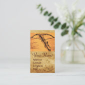 DE GIANT CROSSBOW MONOGRAM VISITEKAARTJE (Staand voorkant)