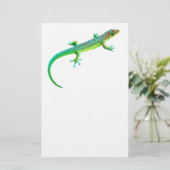 De Giant Day Gecko Stationery Briefpapier (Staand voorkant)