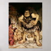 De Giant Galligantua en de Gruikte Oude Magicische Poster (Voorkant)