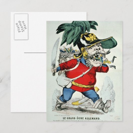 De Giant German Ogre Briefkaart (Voorkant / Achterkant)
