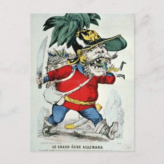 De Giant German Ogre Briefkaart (Voorkant)