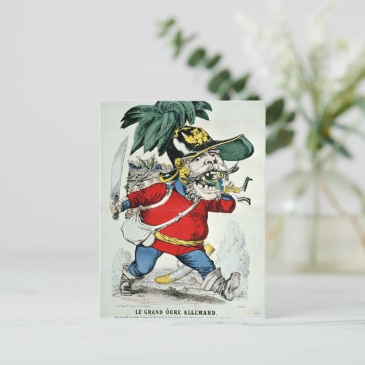 De Giant German Ogre Briefkaart (Staand voorkant)