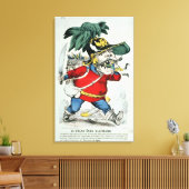 De Giant German Ogre Canvas Afdruk (Insitu (Woonkamer))