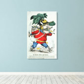 De Giant German Ogre Canvas Afdruk (Insitu (Houten vloer))