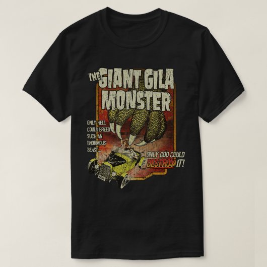De Giant Gila Monster 1959 T-shirt (Design voorkant)