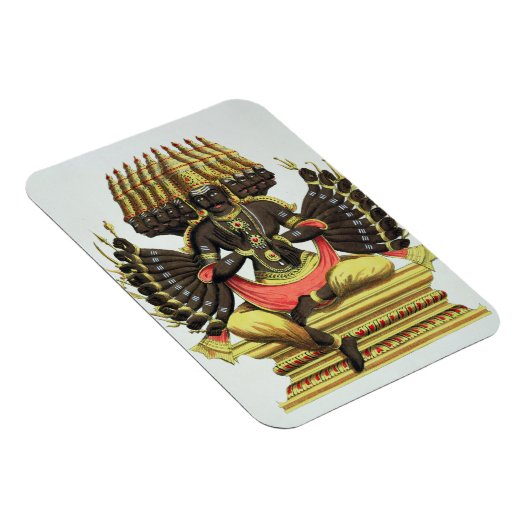 De Giant Ravana (kleurenlitho) Magneet (Rechterzijde)