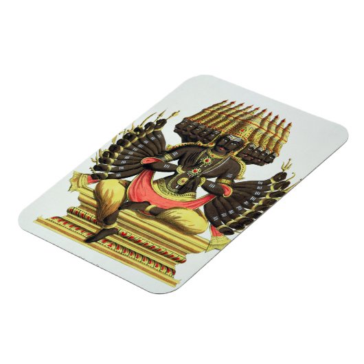 De Giant Ravana (kleurenlitho) Magneet (Linkerzijde)