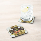 De Giant Ravana (kleurenlitho) Onderzetter (Rechterzijde)