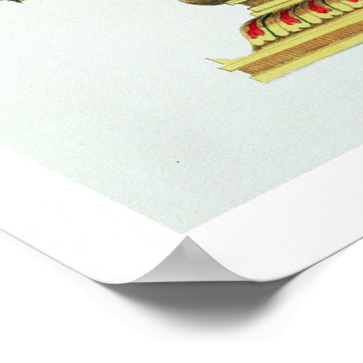 De Giant Ravana (kleurenlitho) Poster (Hoek)