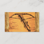 DE GIANT ROSSBOW EN DE MACHINE VOOR HET MAKEN VAN VISITEKAARTJE (Achterkant)