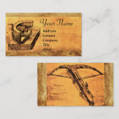 DE GIANT ROSSBOW EN DE MACHINE VOOR HET MAKEN VAN VISITEKAARTJE (Voorkant / Achterkant)