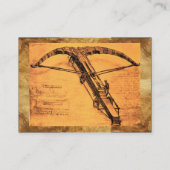 DE GIANT ROSSBOW EN DE MACHINE VOOR HET MAKEN VAN  VISITEKAARTJE (Achterkant)