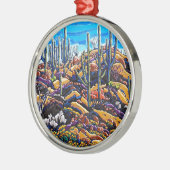 De Giants of the Desert Round Ornament (Links)